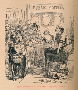 Hanno annonçant la vacuité des coffres publics, 1852