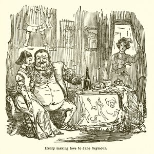 Henri faisant la cour à Jane Seymour