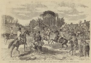 Les Buck-Hounds de Sa Majesté à Salt-Hill, Le Dernier Jour de la Saison - John Leech