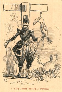 Le roi James en vacances, 1897 - John Leech