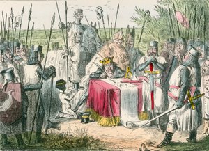 Le roi Jean signant la Magna Carta - John Leech