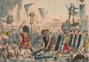 Débarquement de Jules César - John Leech