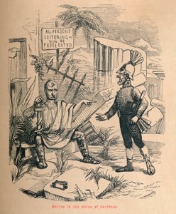 Marius dans les ruines de Carthage, 1852 - John Leech