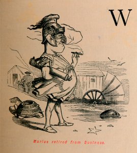 Marius retiré des affaires, 1852 - John Leech