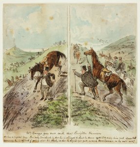 M. Briggs sort avec les Brighton Harriers - John Leech