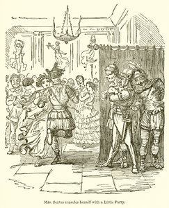 Mme Sextus se console avec une petite fête