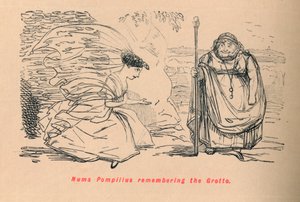 Numa Pompilius se souvenant de la grotte, 1852 - John Leech