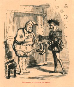 Politesse de François envers Henri, 1897 - John Leech