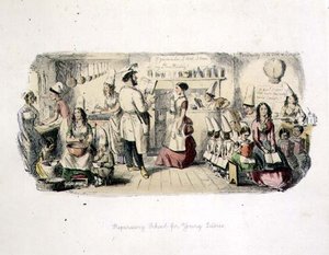 École préparatoire pour jeunes filles - John Leech