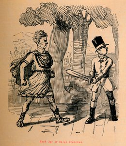 Acte téméraire de Caius Gracchus, 1852 - John Leech
