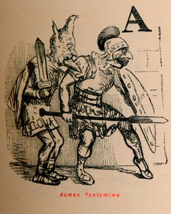 Pantomime romaine - John Leech