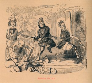 Régler la note, vers 1860