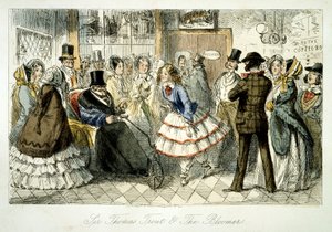 Prendre les eaux à Handley Spa, 1845 - John Leech