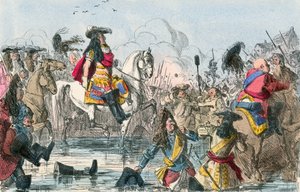 La bataille de la Boyne - John Leech