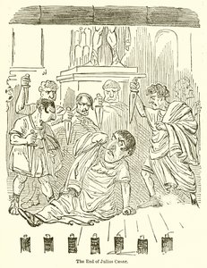 La fin de Jules César - John Leech