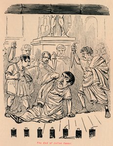 La Fin de Jules César, 1852 - John Leech