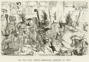 Les locataires nord-américains en 1851