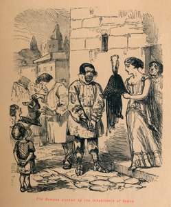 Les Romains vêtus par les habitants de Capoue, 1852 - John Leech