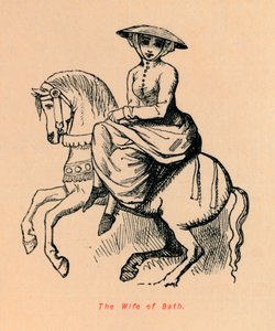 La Femme de Bath, vers 1860 - John Leech