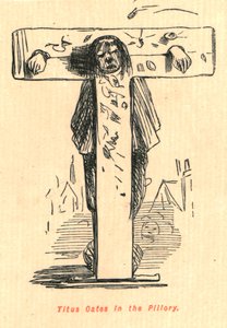 Titus Oates au pilori, 1897 - John Leech
