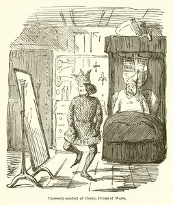 Conduite inconvenante de Henry, Prince de Galles - John Leech
