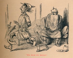 Qui ose tuer Marius, 1852 - John Leech