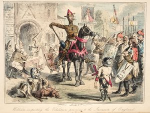 Guillaume le Conquérant inspectant les volontaires avant l