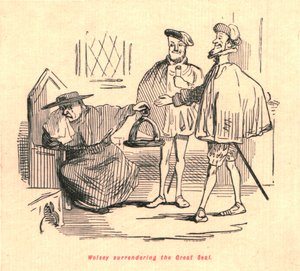 Wolsey remettant le Grand Sceau, 1897