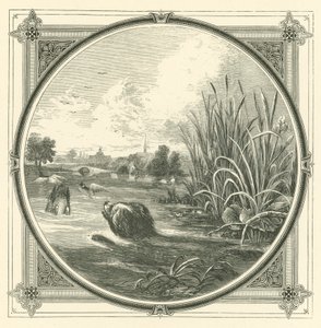 Il y a bien des glissements entre la coupe et les lèvres (gravure)