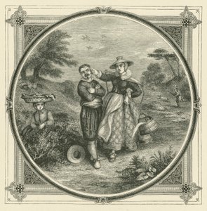 Personne ne peut aimer Thétis et Galatée en même temps (gravure)