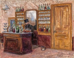 M. Baudy derrière son bureau à l