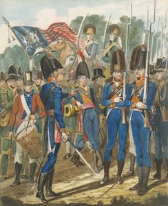 Membres de la City Troop et autres soldats de Philadelphie, 1811-vers 1813