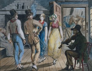 Fête à une Auberge de Route, 1811-1813