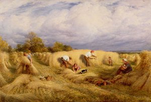 Moissonneurs, 1855 - John Linnell