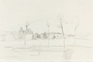 Paysage dans le Hertfordshire
