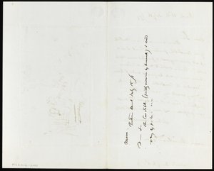 Lettre à James Muirhead - John Linnell