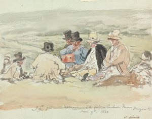 Faucheurs dans le champ à Porchester Terrace, Bayswater, 9 juin 1830 - John Linnell