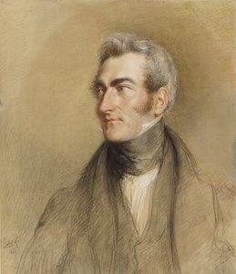 Portrait de Chambers Hall, 1835 - John Linnell