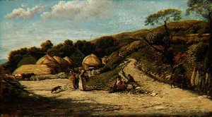 Colline Escarpée, Île de Wight, vers 1815-16
