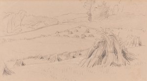 Le champ de moisson - John Linnell