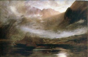 Loch Coriusk, île de Skye - John MacWhirter