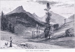 Vue de la maison de Titien, du Magazine of Art 1893, Cassell and Company - John MacWhirter