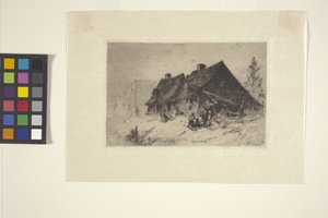 Cabanes de nègres à Wilmington, N. C.