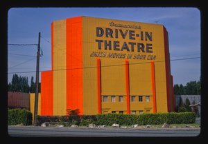 Duwamish Drive-in Theater, E. Marginal Way, Seattle, Washington, États-Unis