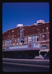 Kaw Theater, Washington Street, Junction City, Kansas, États-Unis