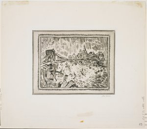 Pont de Brooklyn et New York inférieur - John Marin