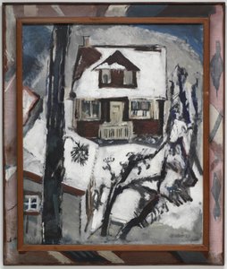 Depuis ma fenêtre, Cliffside, New Jersey - John Marin