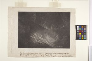 Satan sur le lac brûlant (mezzotint) - John Marin