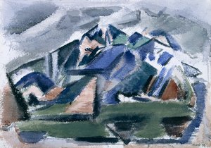 La montagne, Taos, Nouveau Mexique - John Marin