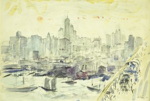 Vicinité Pont de Brooklyn - John Marin